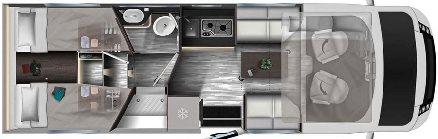 Mobilvetta  Kea I 86 Modell 2026 * NEUES DESIGN / AUTOMATIK