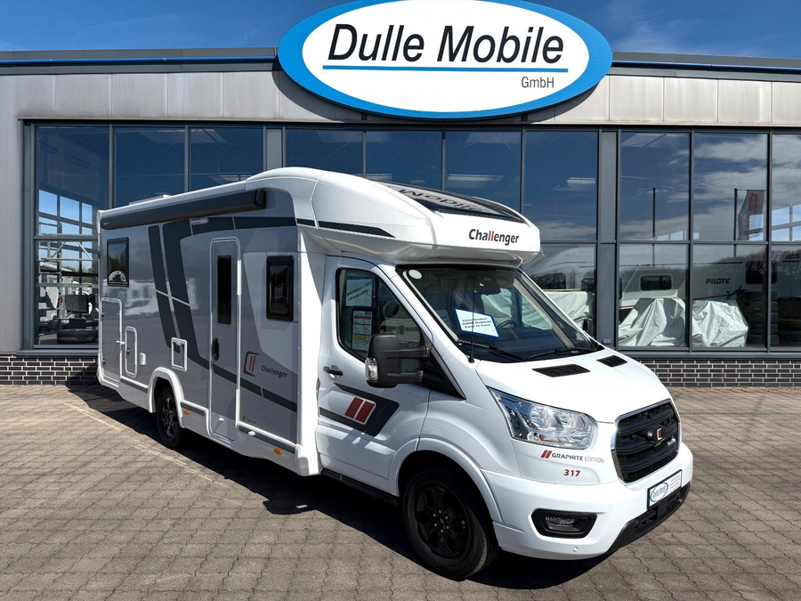 Challenger  317 Graphite Edition *MIT HUBBETT / EINZELBETTEN