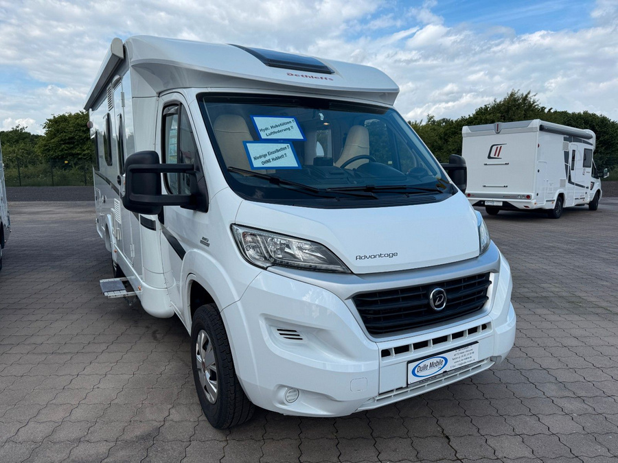 Dethleffs  T 7051 EB * NIEDRIGE EINZELBETTEN / HUBSTÜTZEN**
