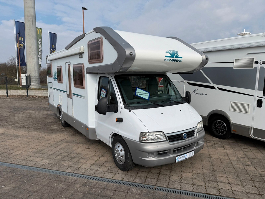 Weinsberg  Meteor Alkoven * FAMILIENFAHRZEUG FÜR 4 PERSONEN